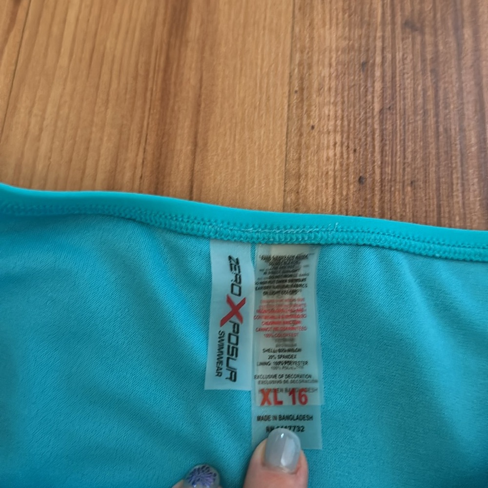 ZeroXposur Blue and Yellow‎ Bikini Swim Set - Picture 3 of 6